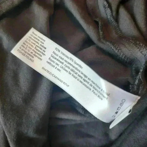 Eileen Fisher Dress Midi Length Viscose Grey Long Sleeves Mature Office Women S - Picture 9 of 12